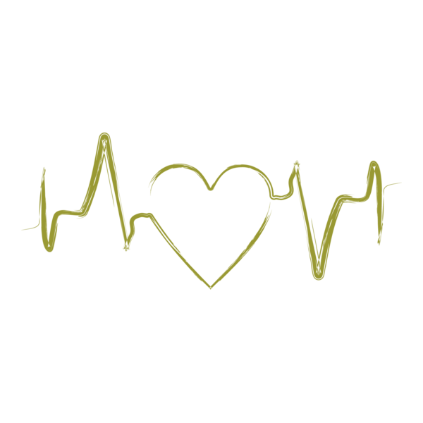 Ecg Heart Logo PNG Vector