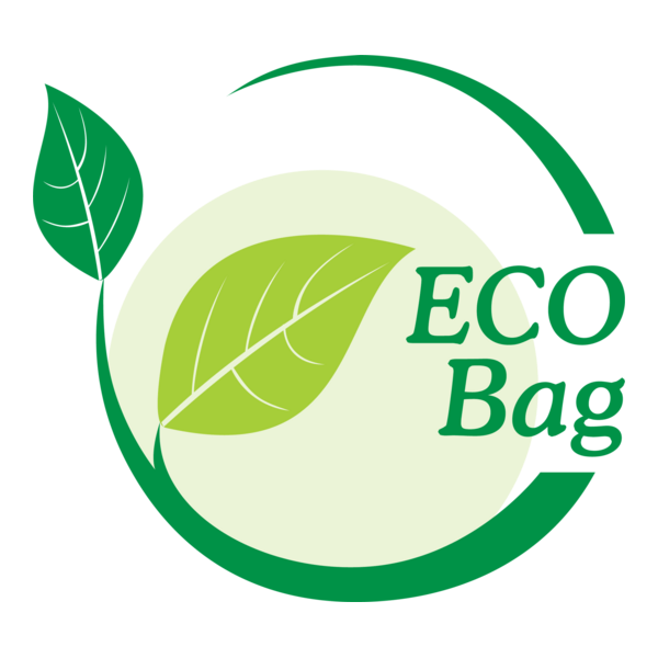 Eco Bag Logo PNG Vector