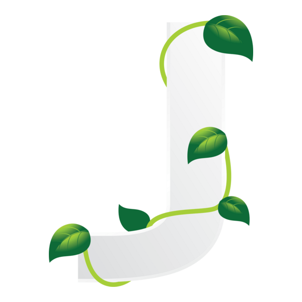 Eco Letter Logo PNG Vector