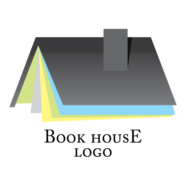 Education Book House Logo PNG Vector