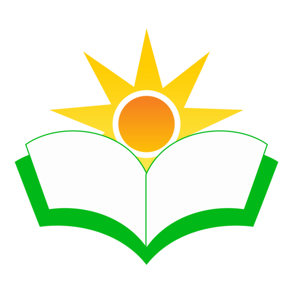 Education Book Sun Logo PNG Vector