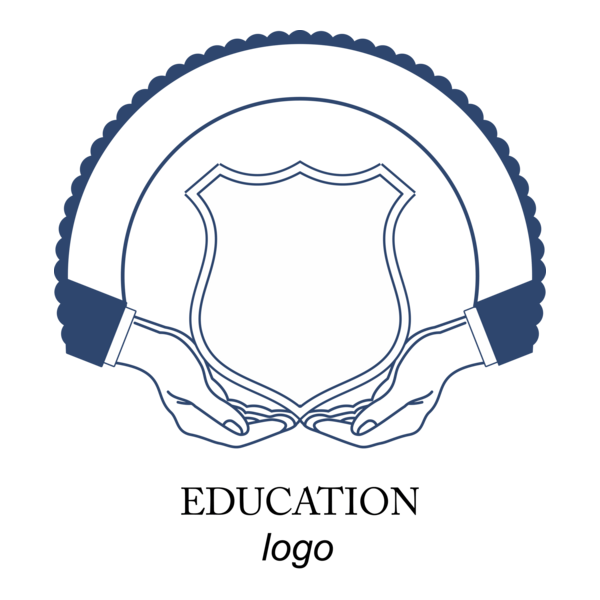 Education College School Logo PNG Vector