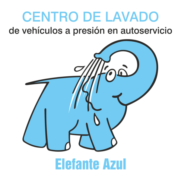 El Elefante Azul Logo PNG Vector
