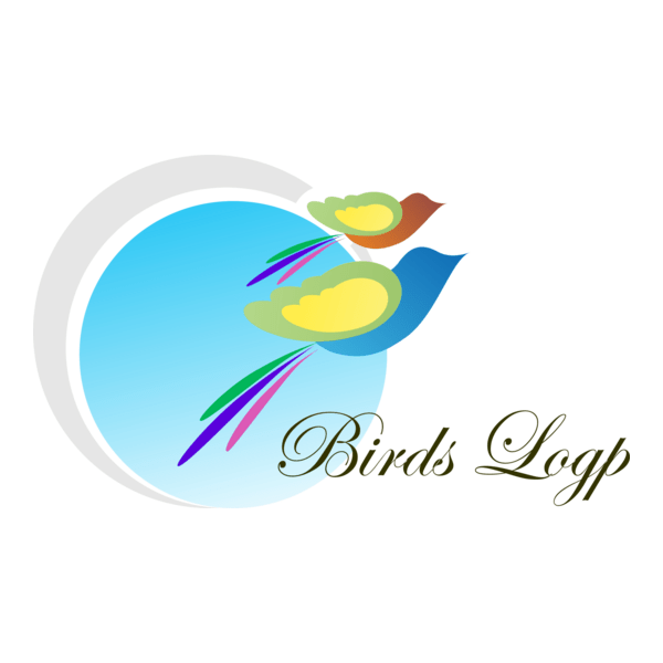 Entertainment Tourism Bird Logo PNG Vector