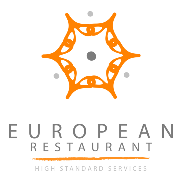 European Restaurant Logo PNG Vector