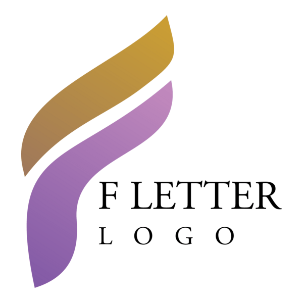 F Letter Logo PNG Vector