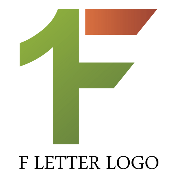 F1 Letter Logo PNG Vector