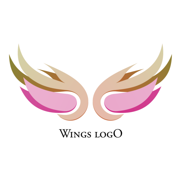 Fashion Eagle Wings Logo PNG Vector