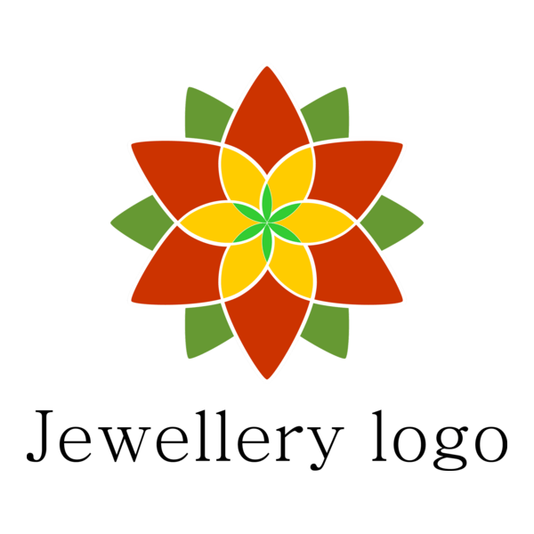 Fashion Flower Jewellery Logo PNG Vector