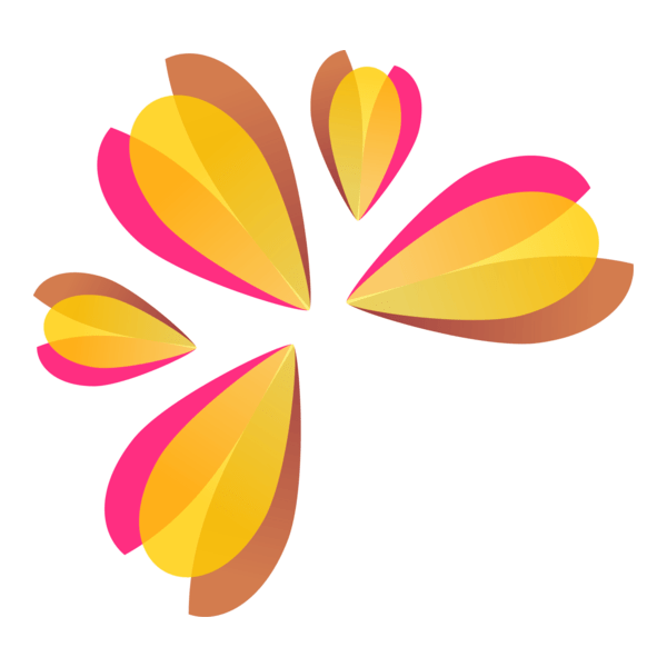 Fashion Flower Logo PNG Vector