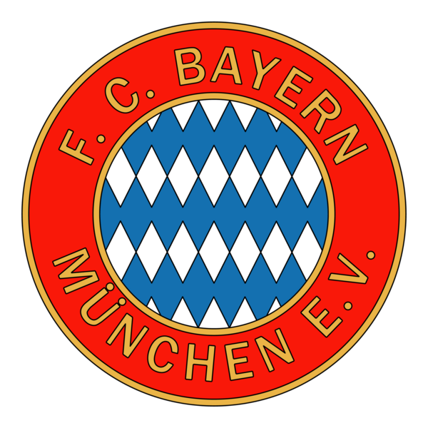 FC Bayern Munchen E.V. 1970’s Logo PNG Vector