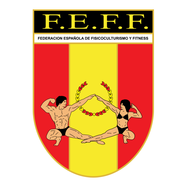 Federación Española de Culturismo y Fitness Logo PNG Vector