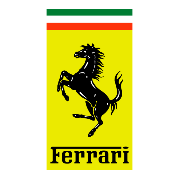 Ferrari Auto Logo PNG Vector