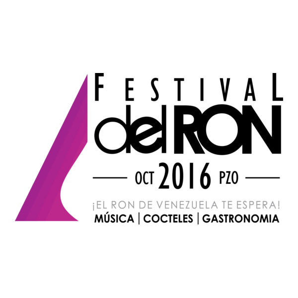 Festival Del Ron Venezuela Logo PNG Vector