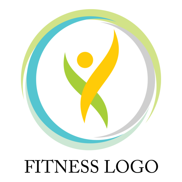 Fitness Design Logo PNG Vector