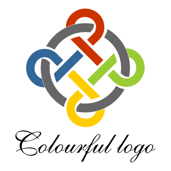 Floral Art Logo PNG Vector