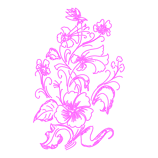 Flower Logo PNG Vector