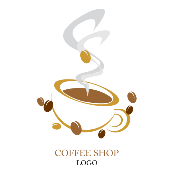 Food Coffee Shop Sheed Logo PNG Vector