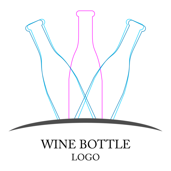 Food Drink Wine Cup Logo PNG Vector