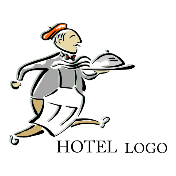 Food Hotel Restaurant Cheif Logo PNG Vector