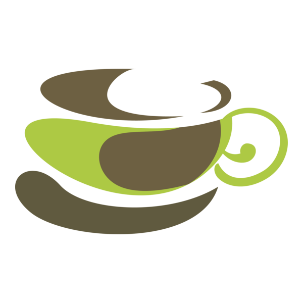 Food Modern Coffee Cup Logo PNG Vector