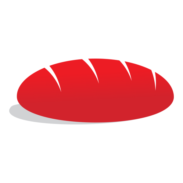 Food Red Dulet Bread Cup Logo PNG Vector
