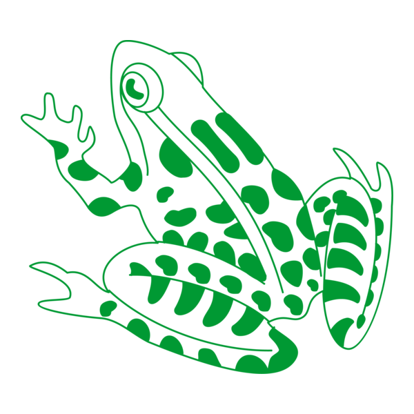 Frog Logo PNG Vector