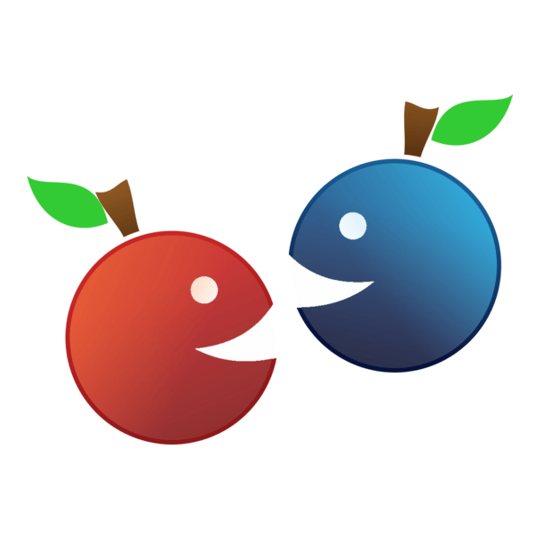 Fruit Face Logo PNG Vector