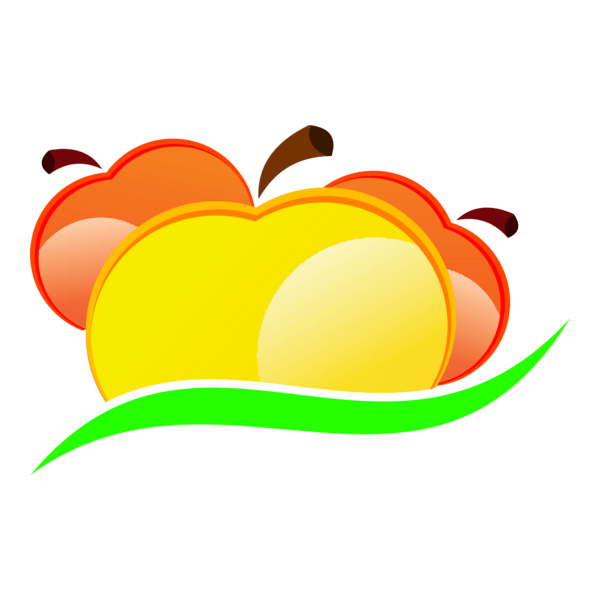 Fruits Logo PNG Vector