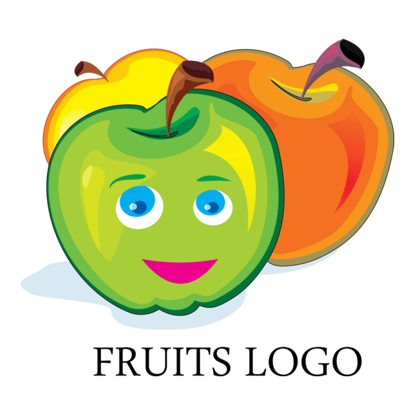 Fruits Logo PNG Vector