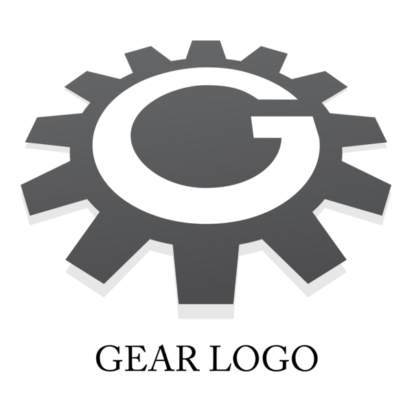 G Gear Letter Logo PNG Vector
