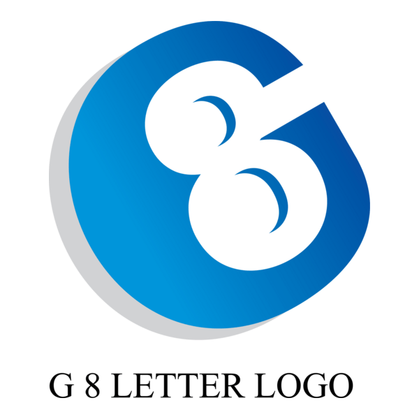 G8 Letter Logo PNG Vector