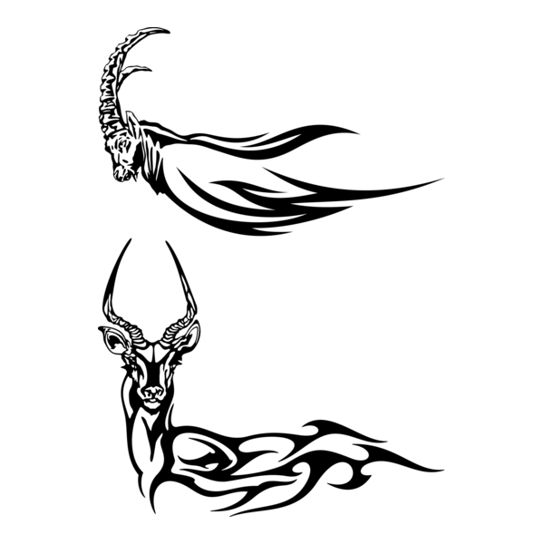 Goat Logo PNG Vector