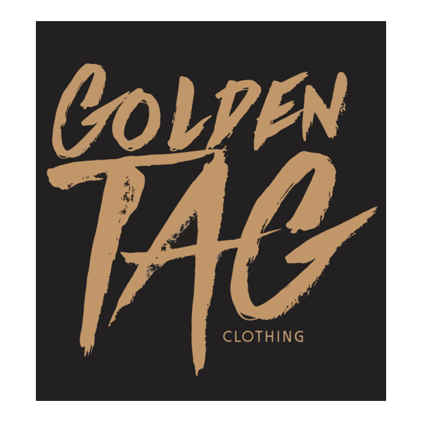 Golden Tag Clothing Logo PNG Vector