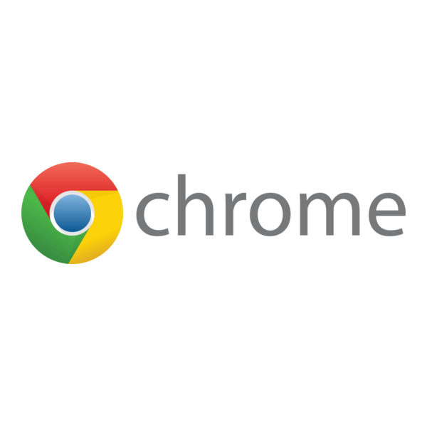 Google Chrome (Wordmark) Logo PNG Vector