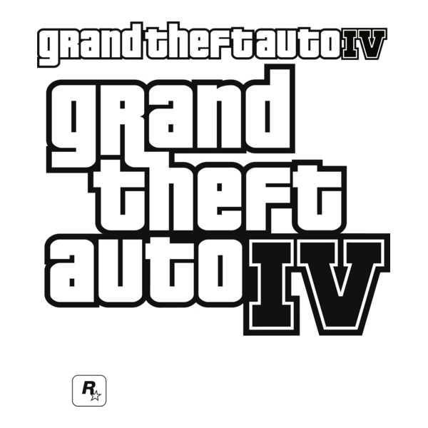 Grand Theft Auto IV Logo PNG Vector