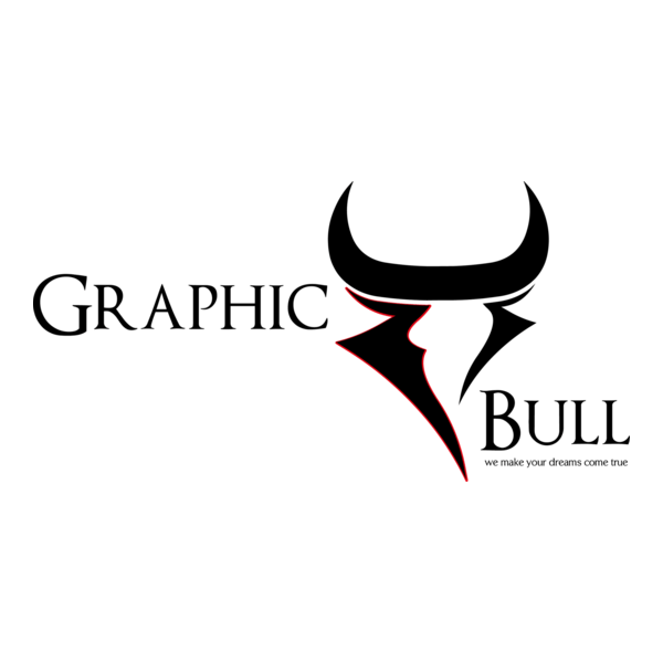 Graphic bull Logo PNG Vector