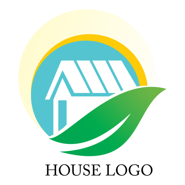 Green House Logo PNG Vector