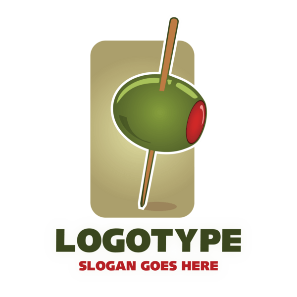 Green Olive Logo PNG Vector