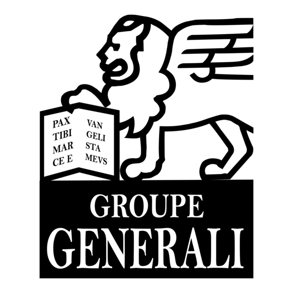 Groupe Generali Black Logo PNG Vector