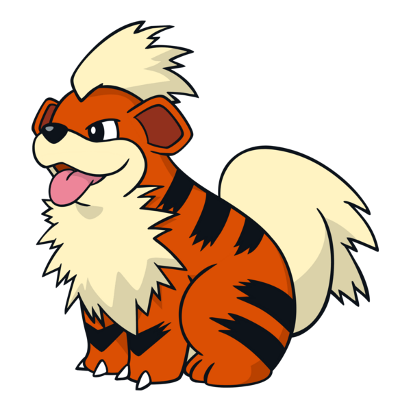 Growlithe Logo PNG Vector