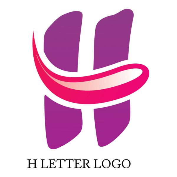 H Letter Design Logo PNG Vector