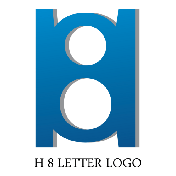 H8 Letter Logo PNG Vector