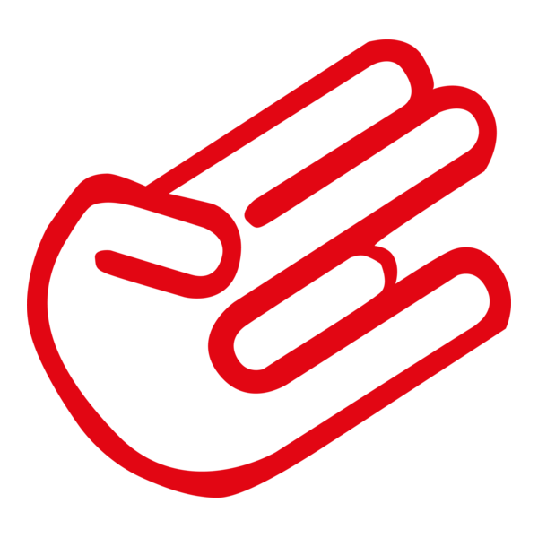 Hand Design Logo PNG Vector