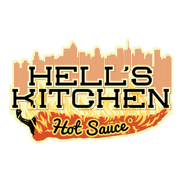 Hell's Kitchen Hot Sauce Logo PNG Vector