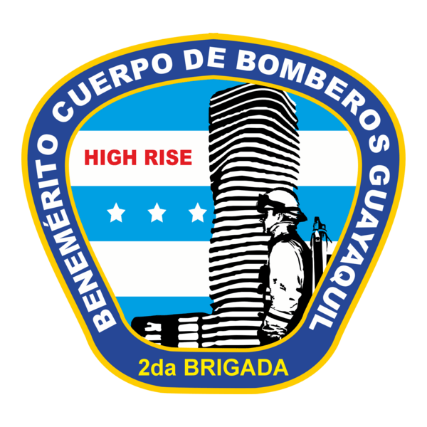 High Ride 2da brigada Edificios Altos Logo PNG Vector