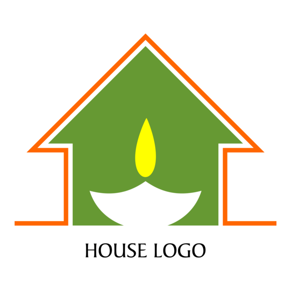 Home Lamp Education Logo PNG Vector