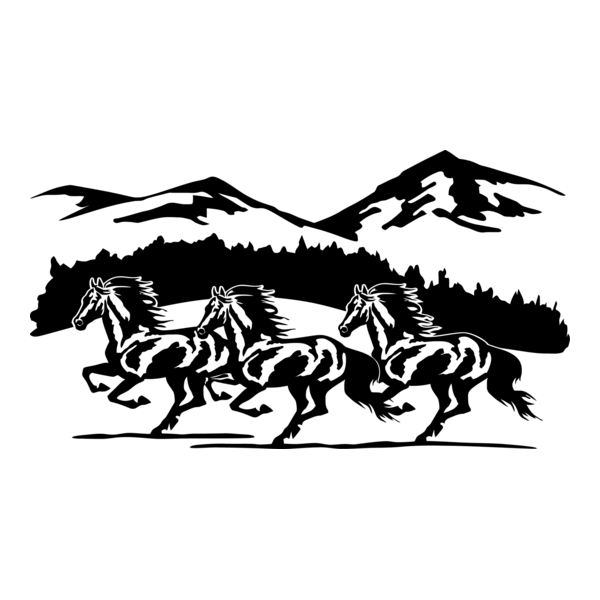 Horse Logo PNG Vector