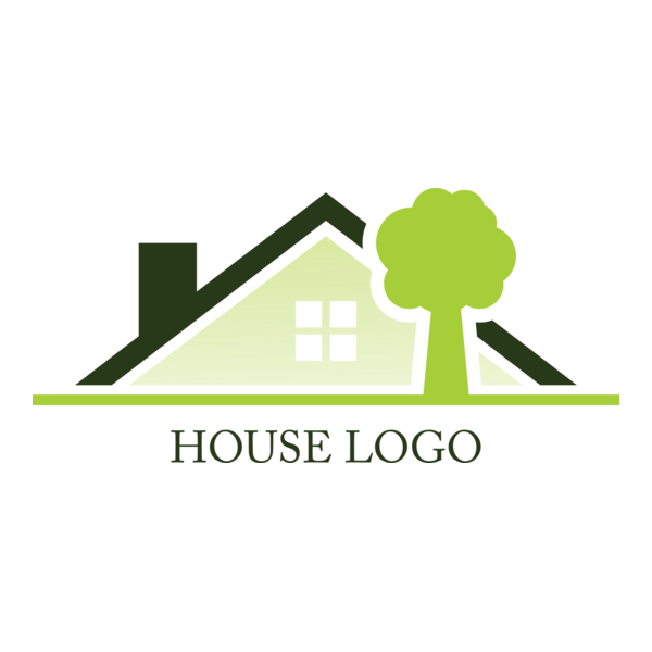 House Building Idea Logo PNG Vector