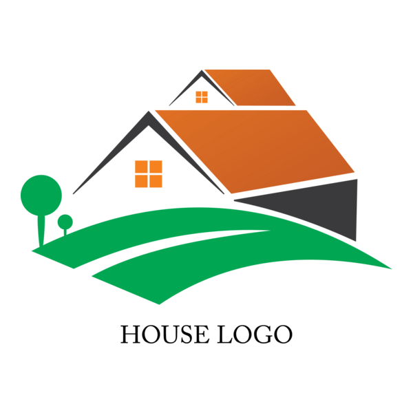 House Design Logo PNG Vector